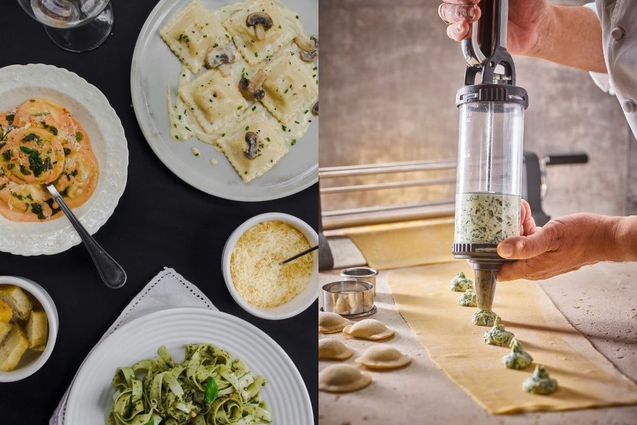 Pasta and de Buyer products